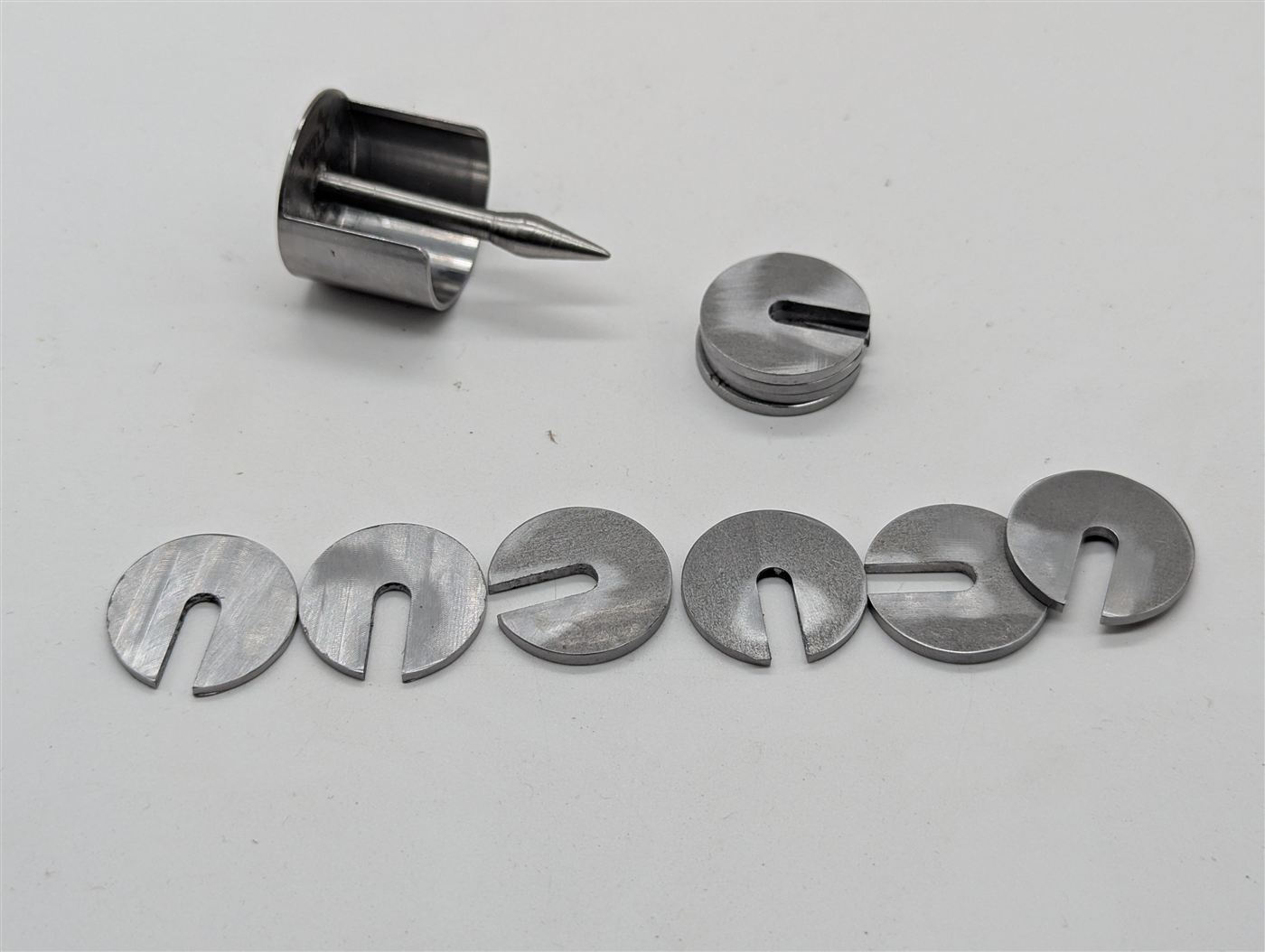 Precision machined steel components